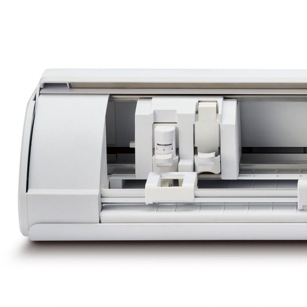 Silhouette Cameo 5 PLUS Schneideplotter weiß + 100 Designs inkl.